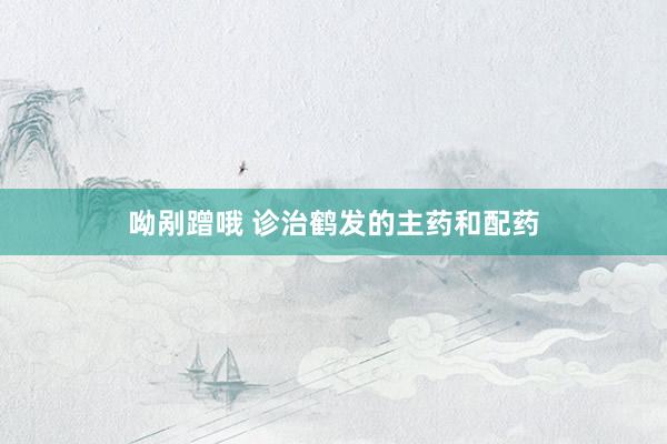 呦剐蹭哦 诊治鹤发的主药和配药